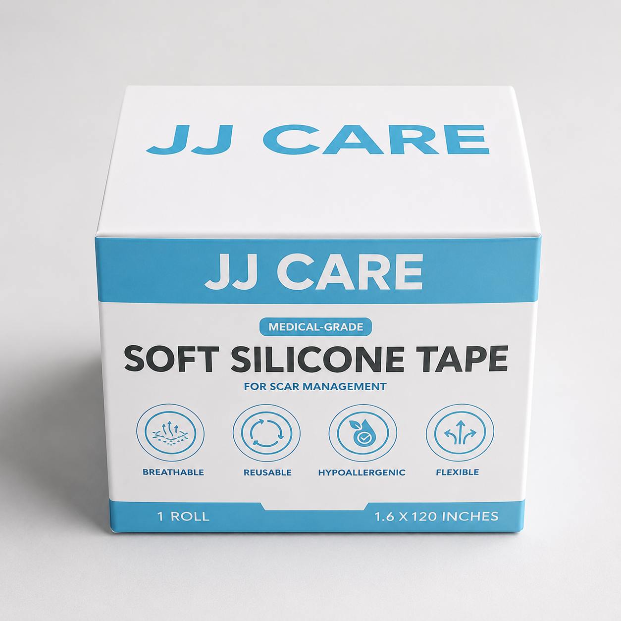 Reusable Silicone Scar Tape for Skin Repair