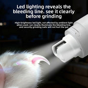 Electric Pet Nail Grinder for Dogs and Cats